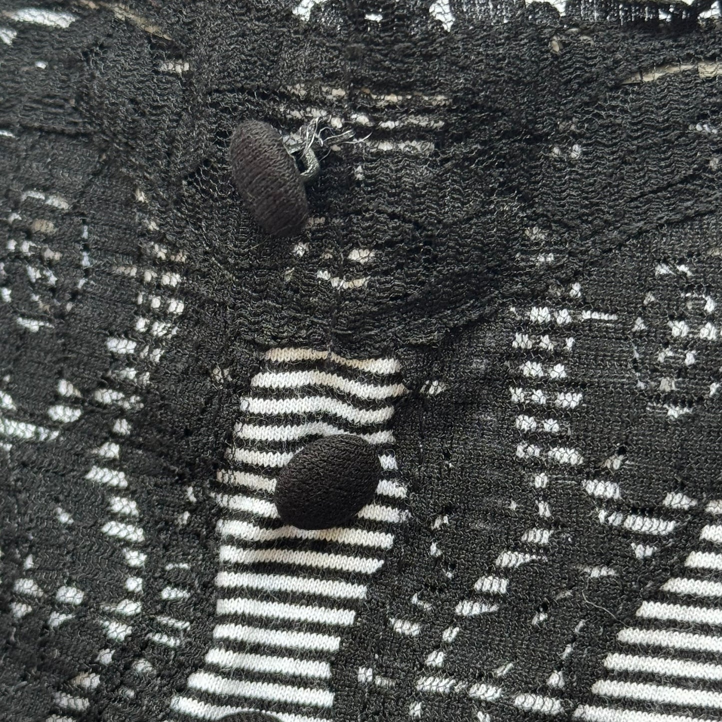 Striped Lace Trim Cami (S)