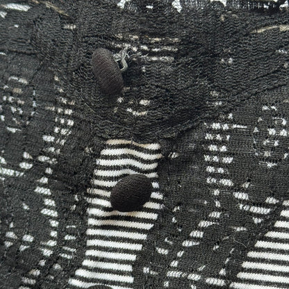Striped Lace Trim Cami (S)