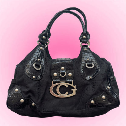 Black Y2k Shoulder Bag