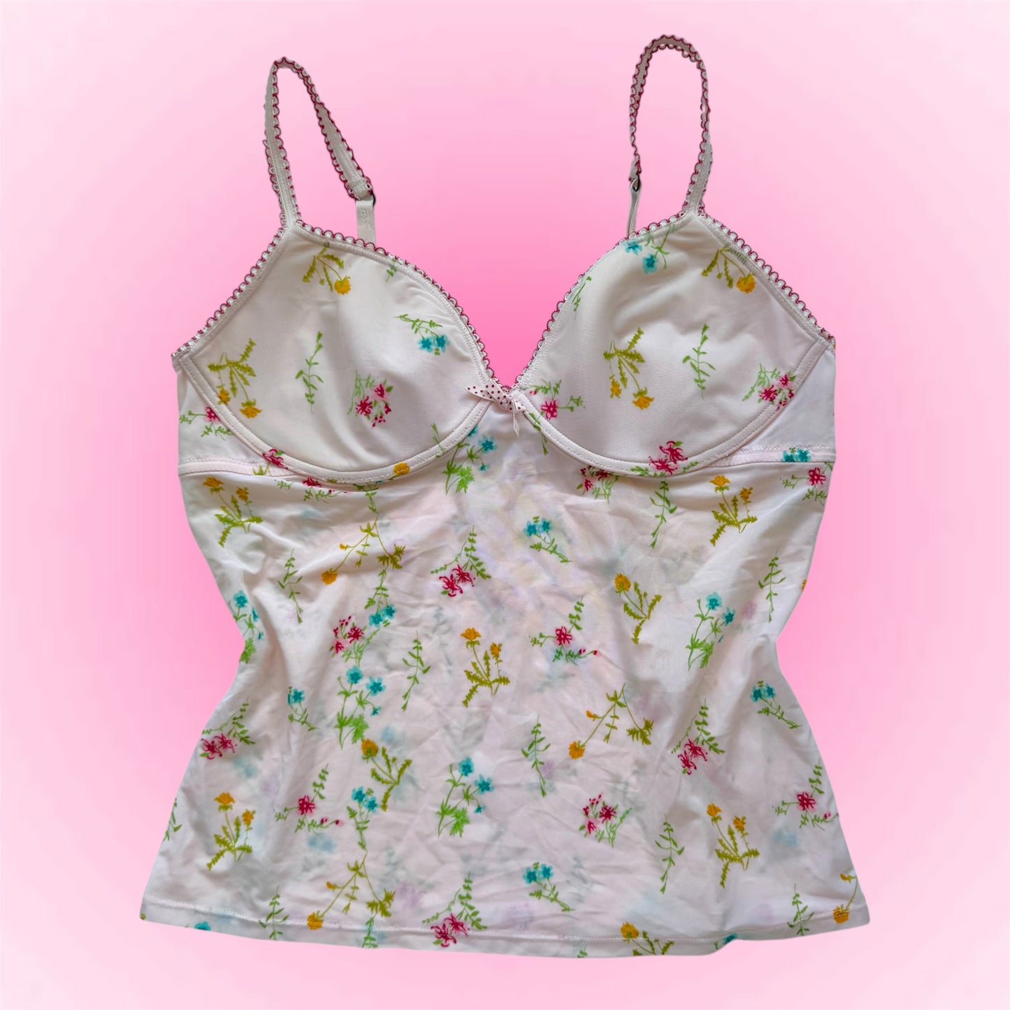Floral Corset Cami Top (M)
