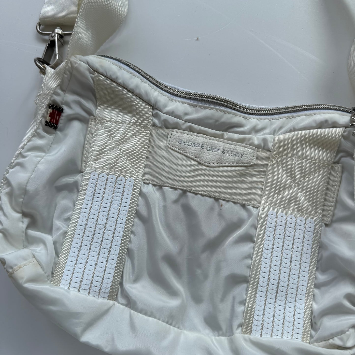 George, Gina & Lucy White Y2K Bag