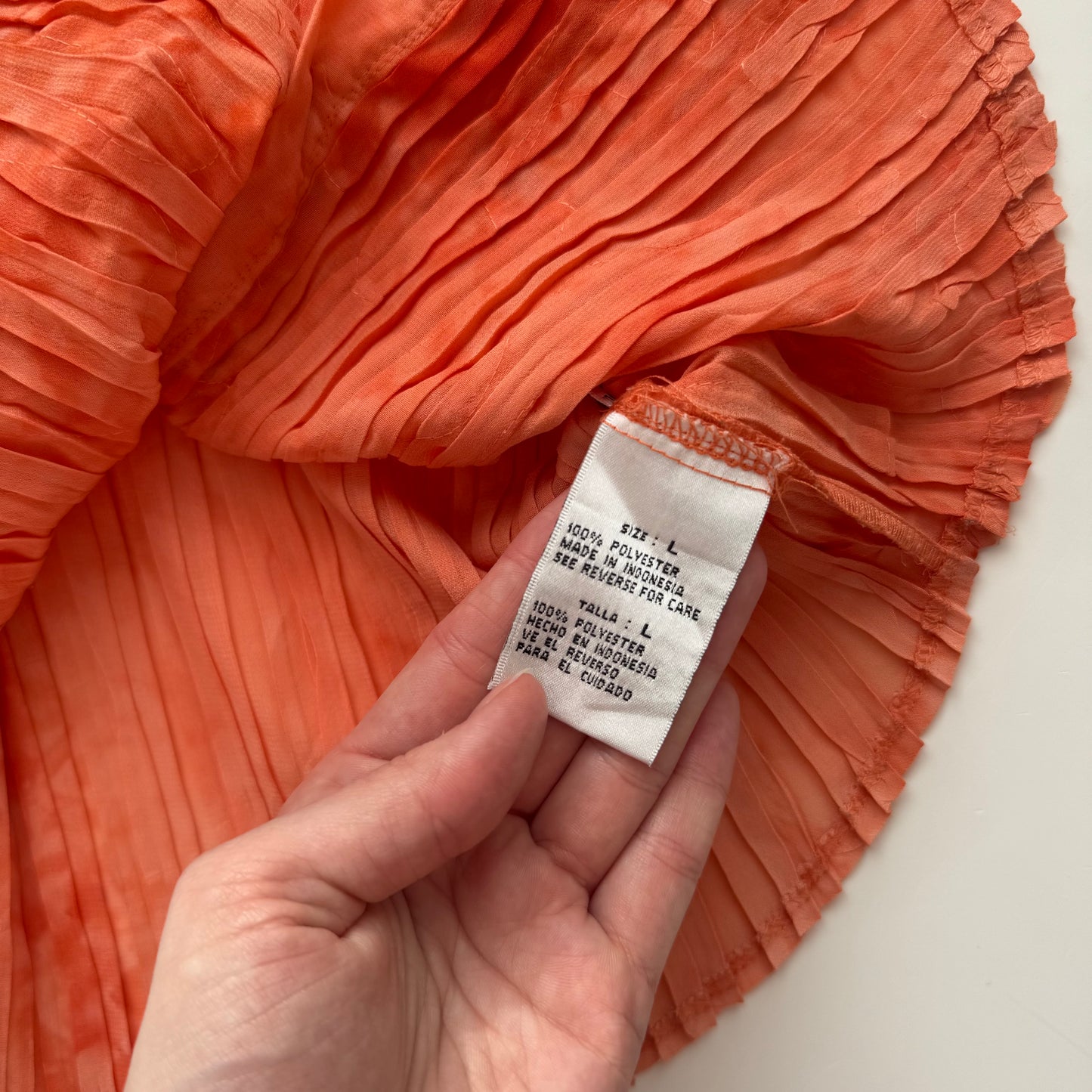 Orange Sleeveless Top (S)