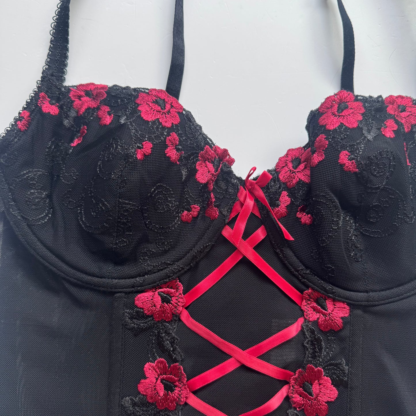 Black Lace Corset Top (80B)