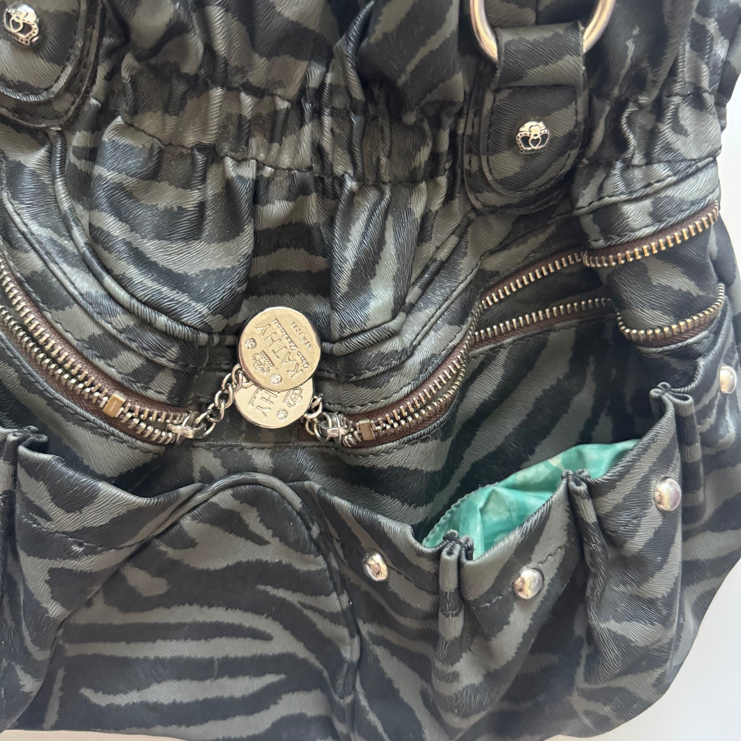 Zebra Print Y2k Bag