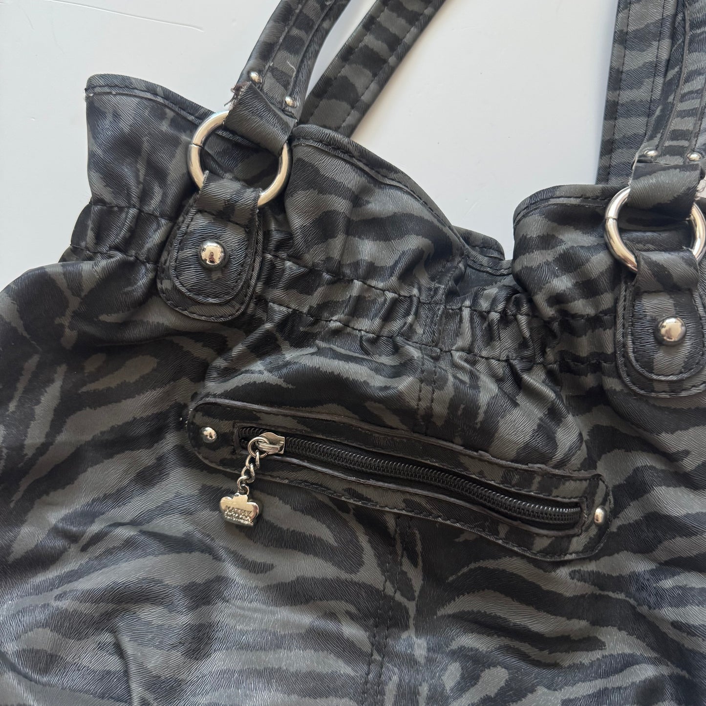 Zebra Print Y2k Bag