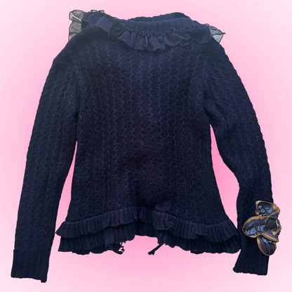 Embellished Knit Cardigan (M/L)