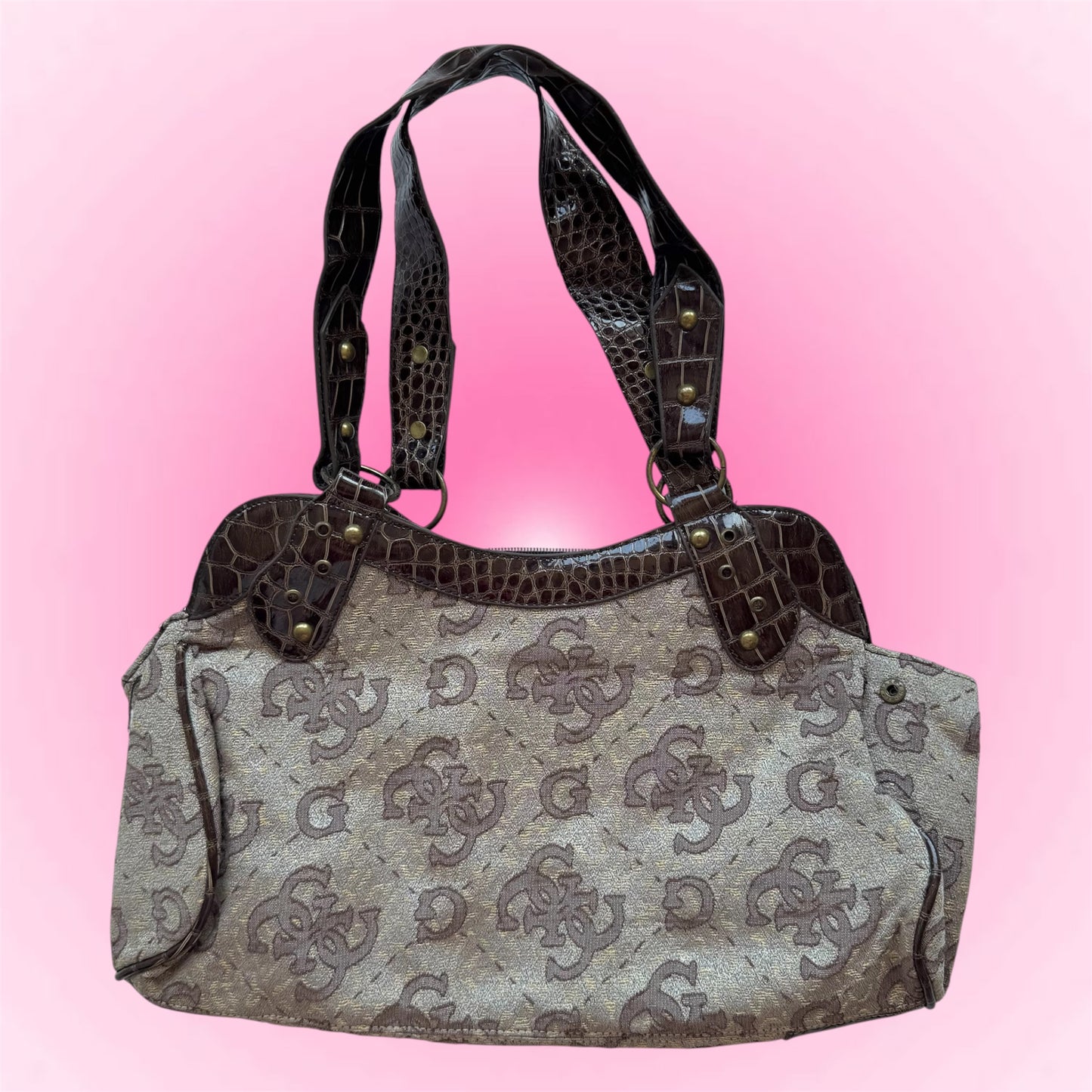 Brown Y2k Shoulder Bag