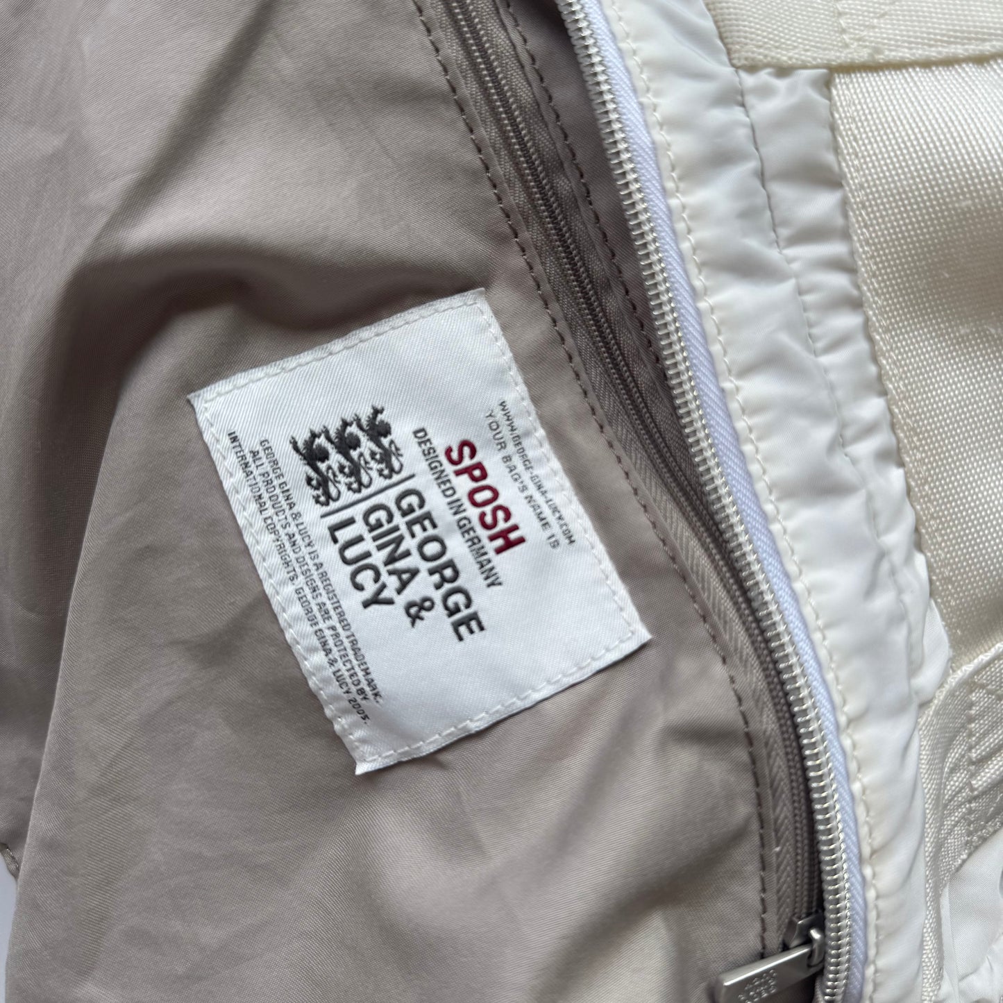 George, Gina & Lucy White Y2K Bag
