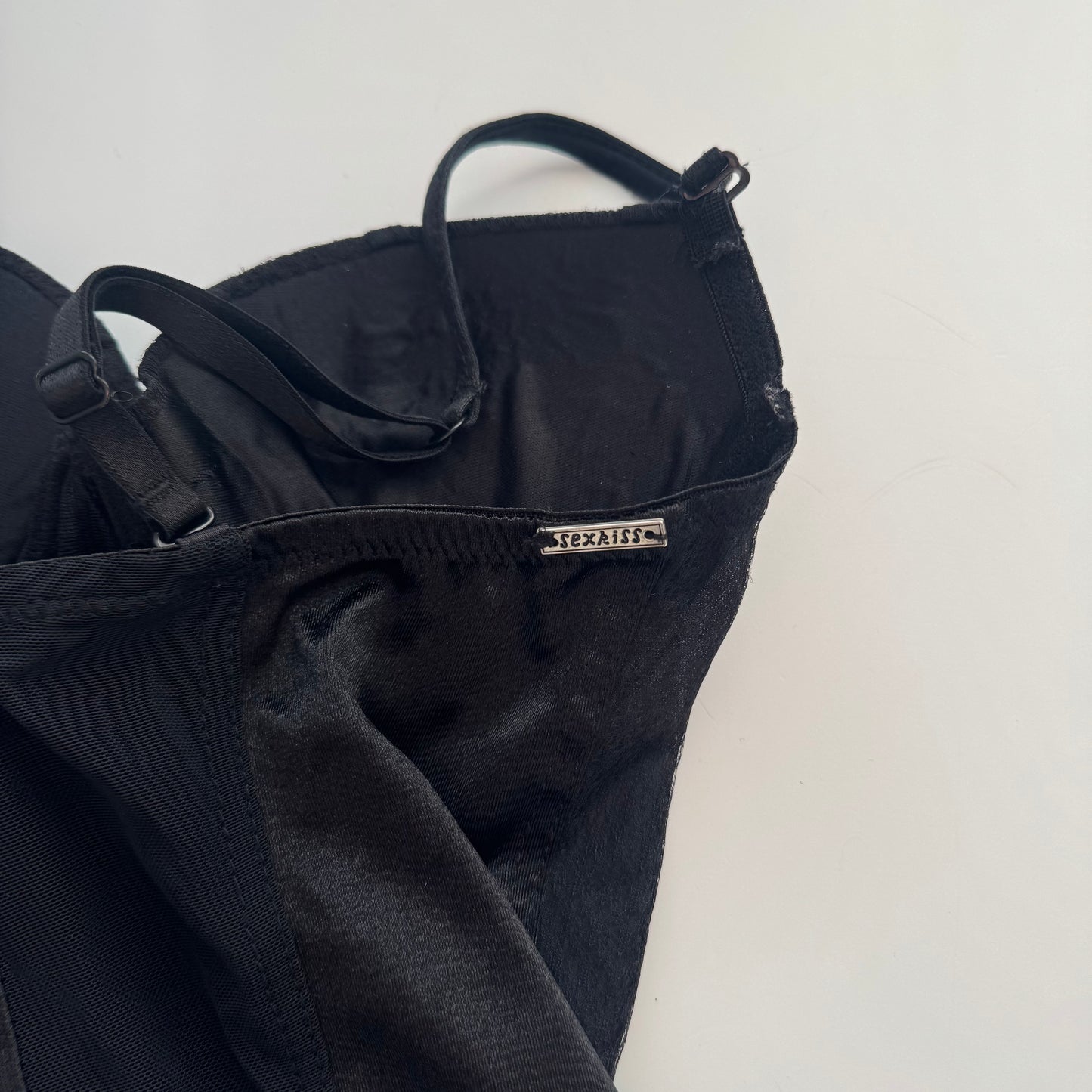 Black rhinestone corset (75B)