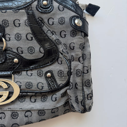 Grey Monogram Bag