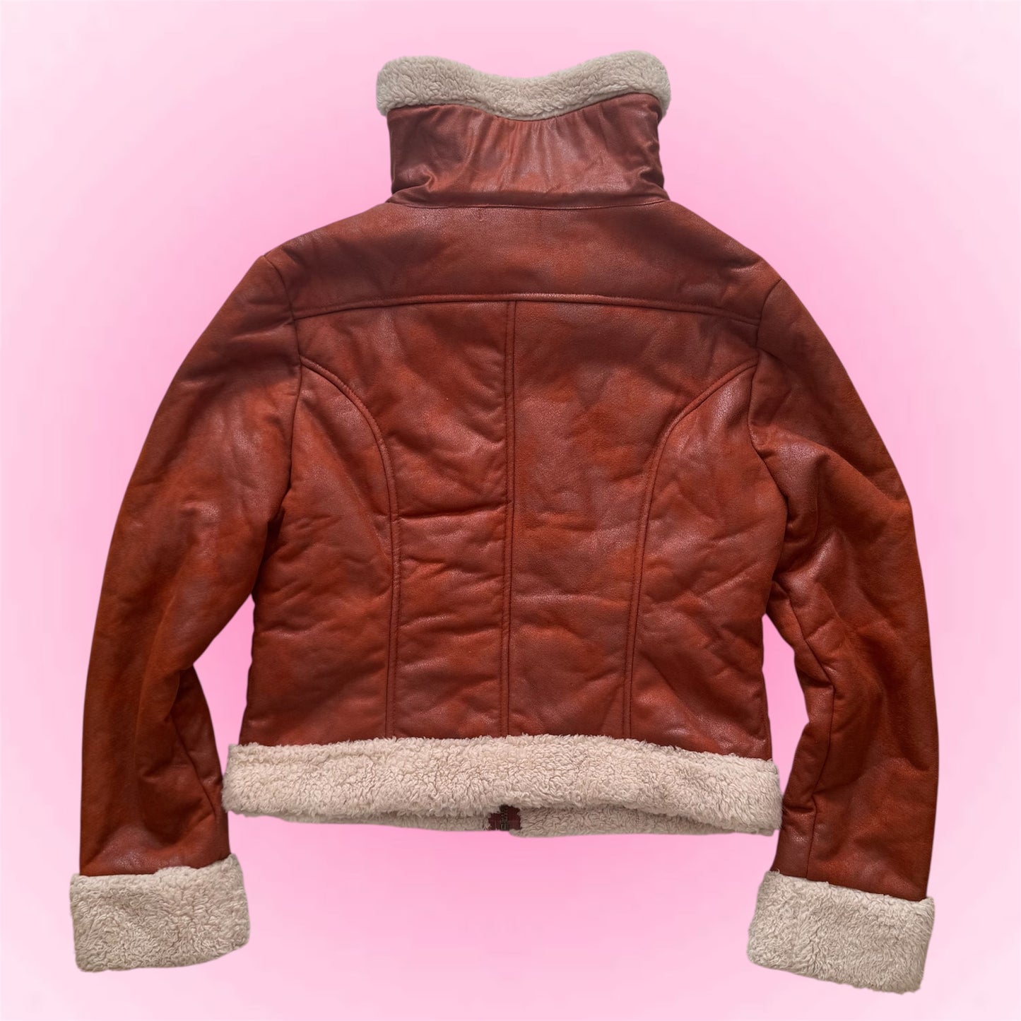 Orange Y2k Jacket (S)