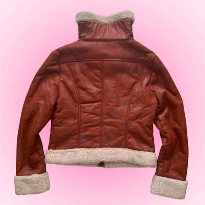 Orange Y2k Jacket (S)