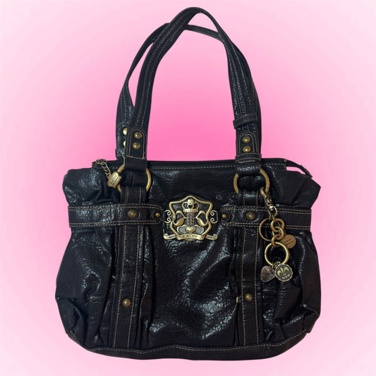 Black Y2K Shoulder Bag
