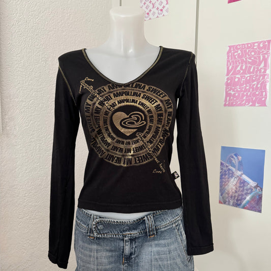 Cute vintage Y2k longsleeve (S)