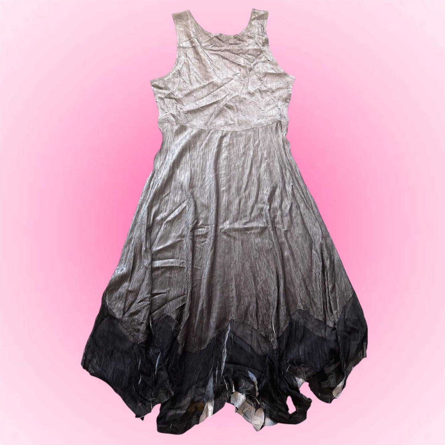 Vintage Embellished Maxi Dress (L)