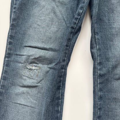 Vintage Y2K belt jeans (S)