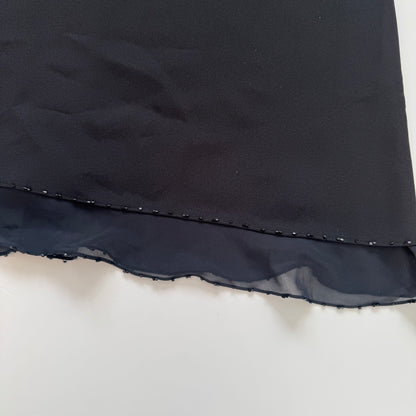 Black elegant cute dress (M)