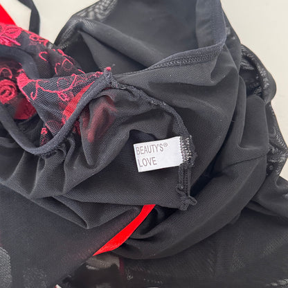 Black halter top (S)