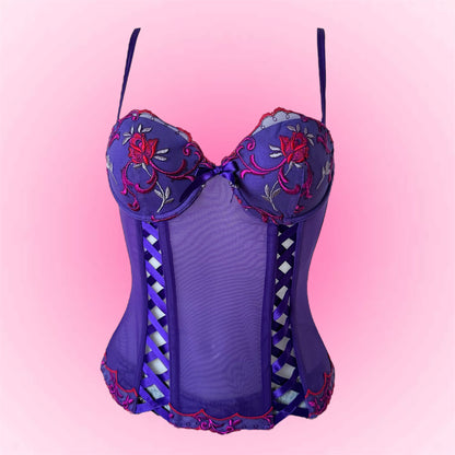 Beautiful corset top (70B)-Deadstock, new with tags