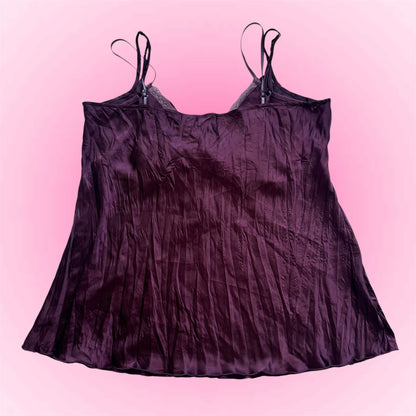 Purple Sequin Babydoll Cami (M/L)