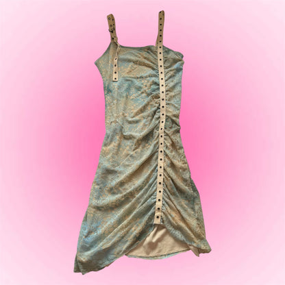 Vintage Y2K Mini Dress (XS)
