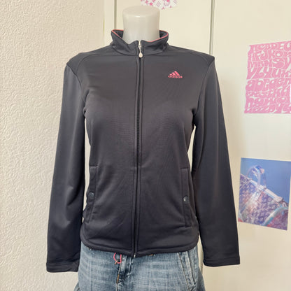 Grey Adidas Zipper (M)