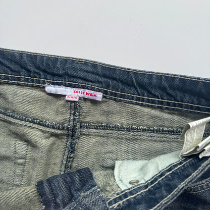 Y2k denim mini skirt (M)