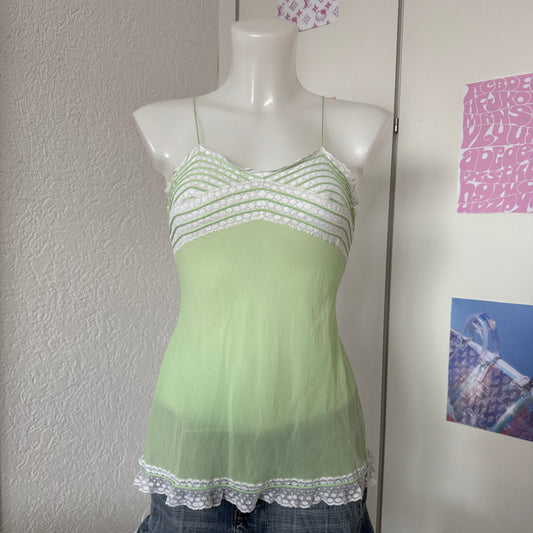 Green cute Top (XS)