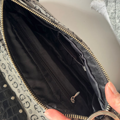 Grey Y2k shoulder bag