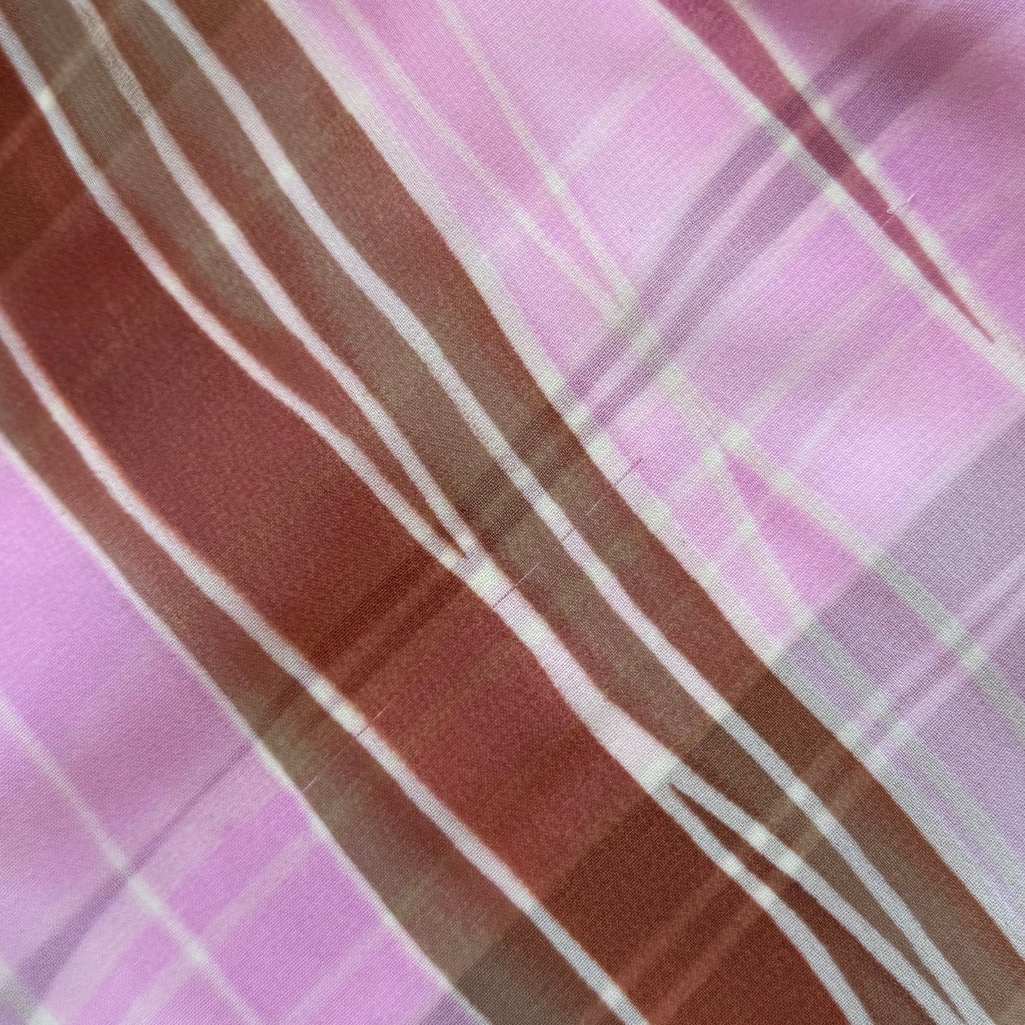 Pink Abstract Mesh Y2K Tshirt (S)