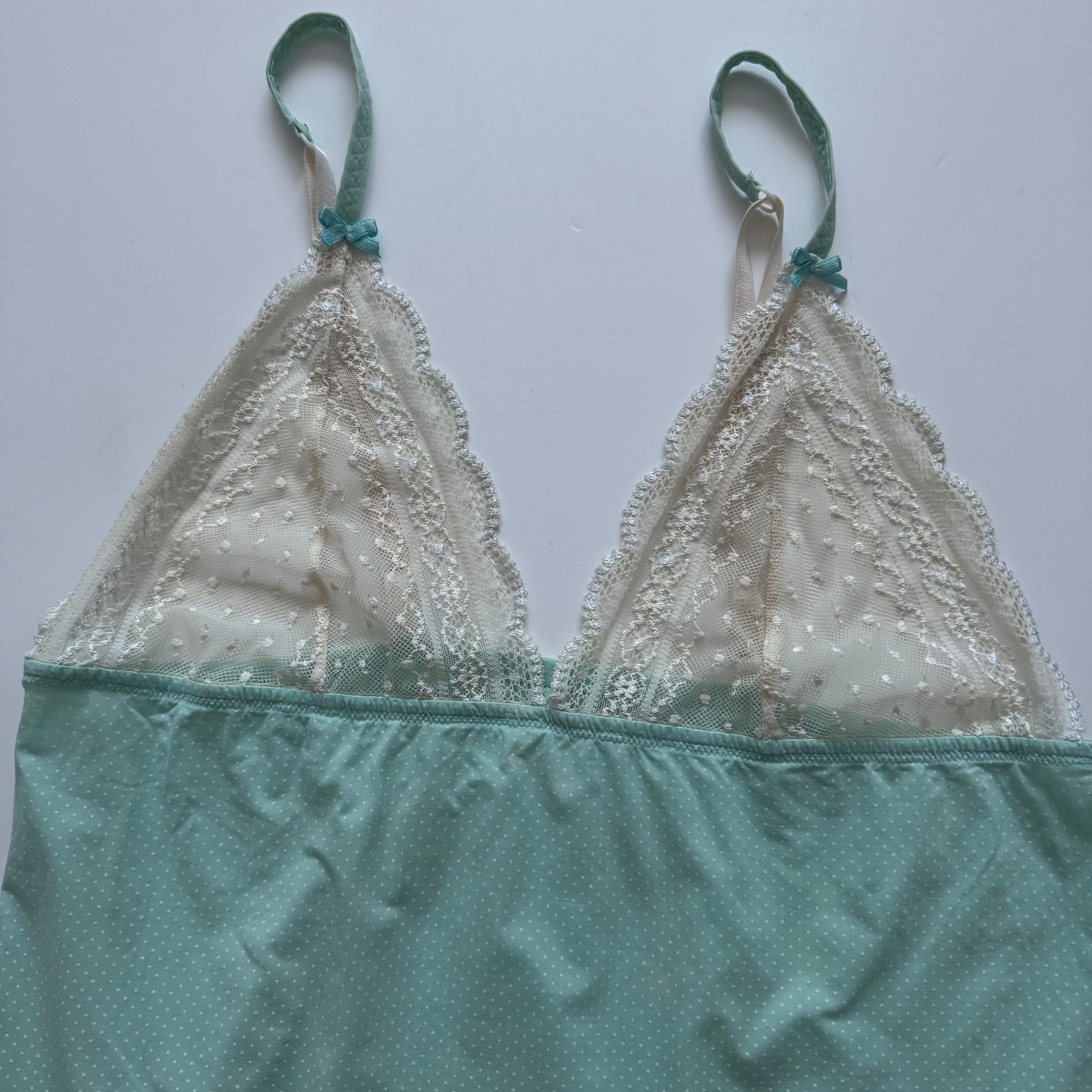 Blue cami top (M)