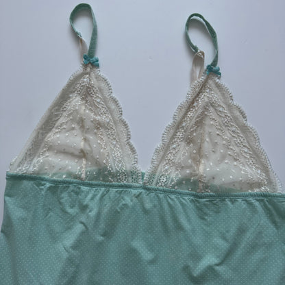 Blue cami top (M)
