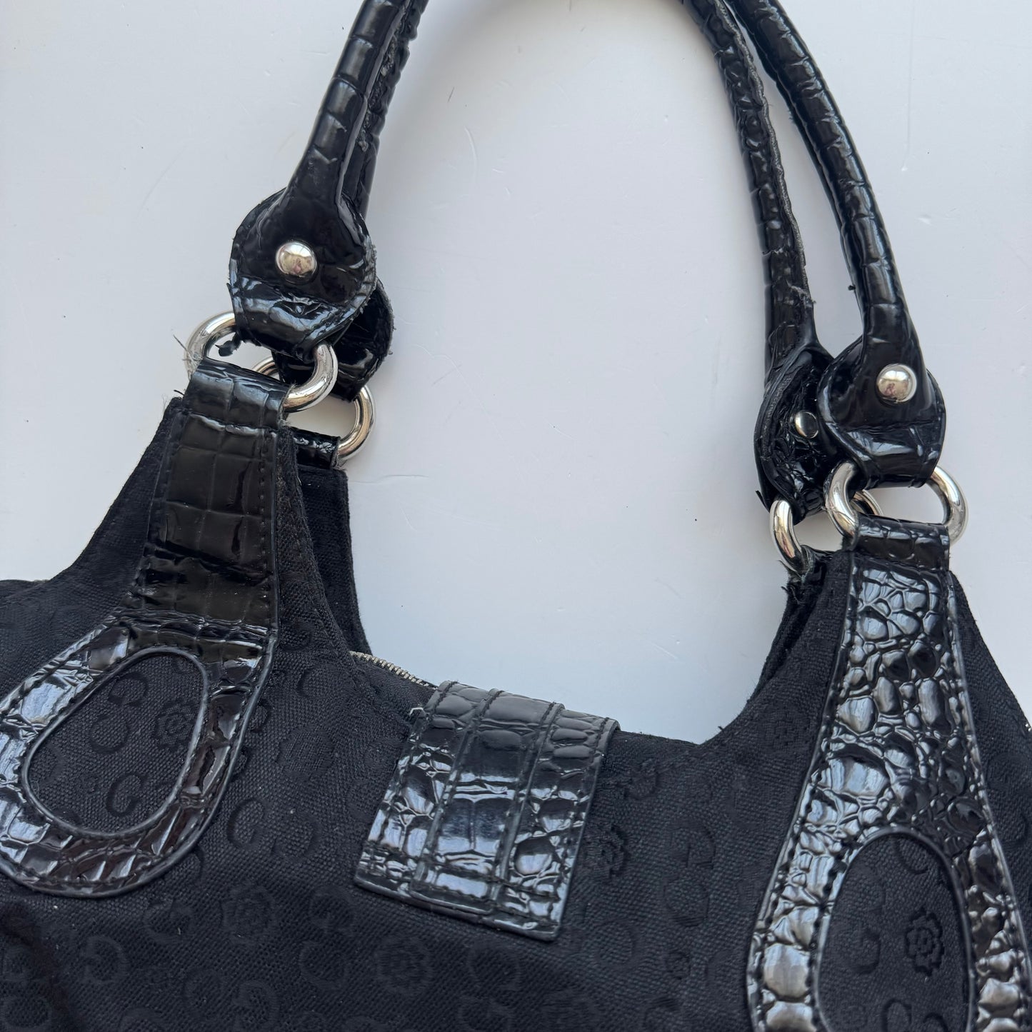 Black Y2k Shoulder Bag