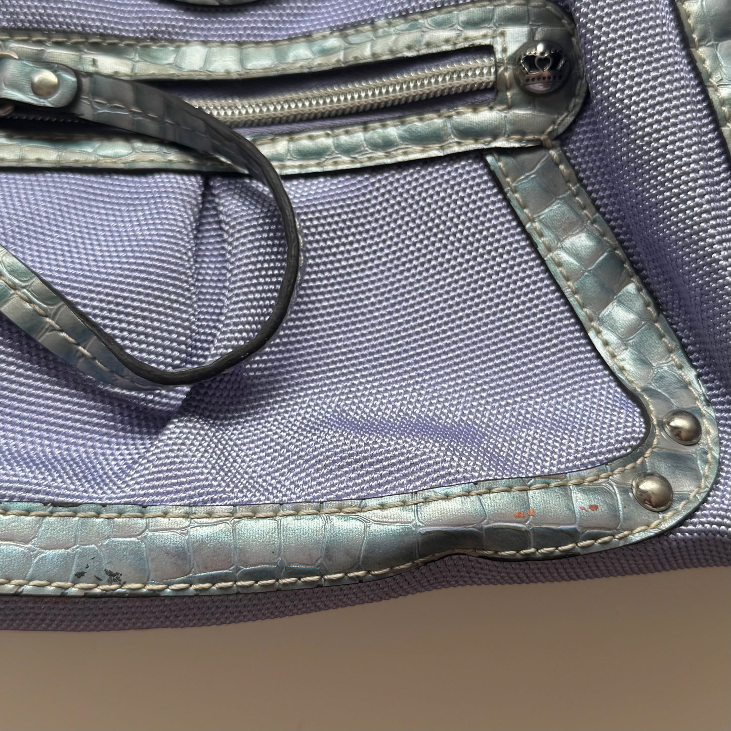Purple Y2k Shoulder Bag Kathy Van Zeeland