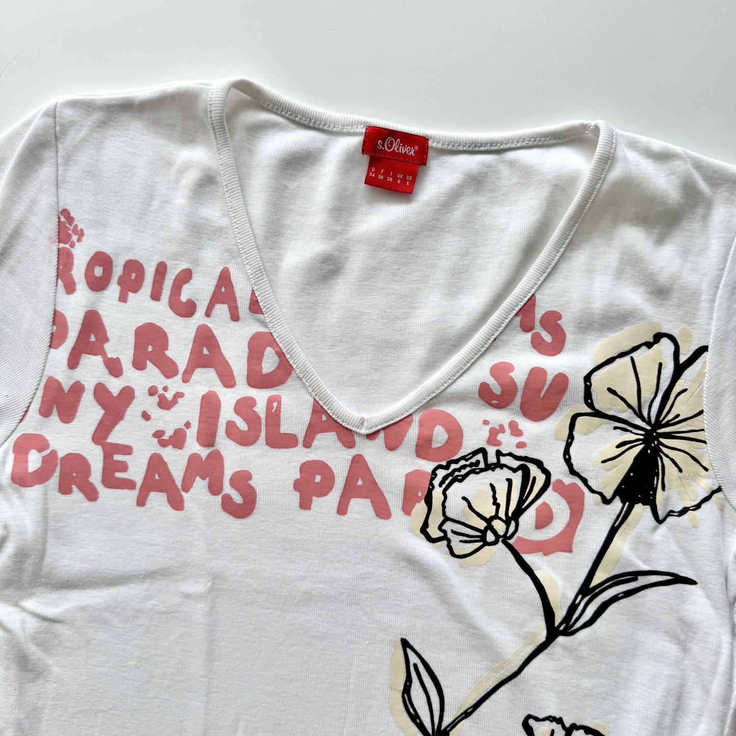 Cute white T-Shirt (S)