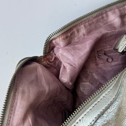 Silver Y2k Shoulder Bag