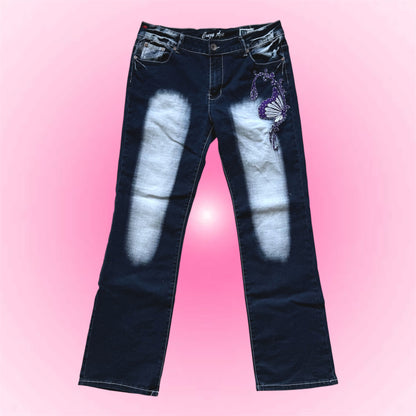 Y2k vintage jeans Crazy Age (L)
