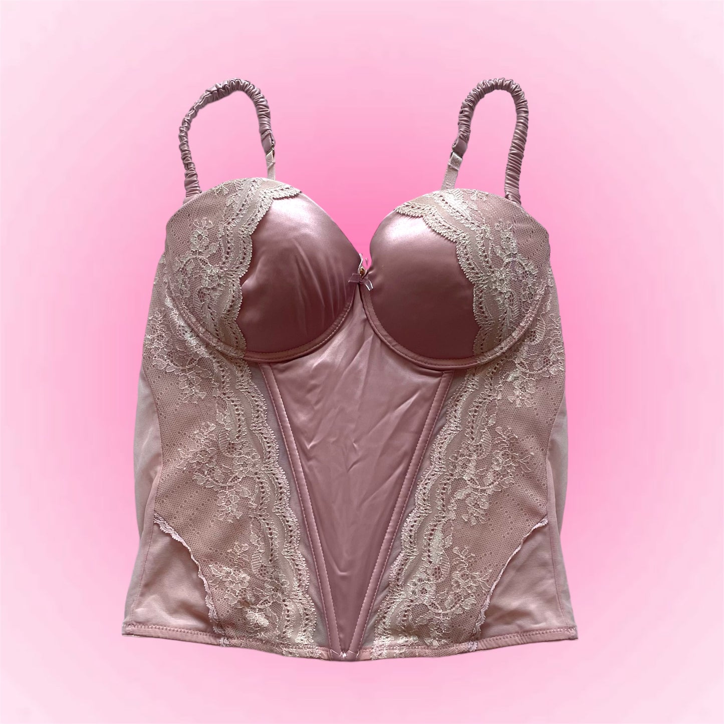 Pretty pink corset Top (EU80B)