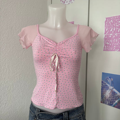 Pink summer Tshirt (S/M)