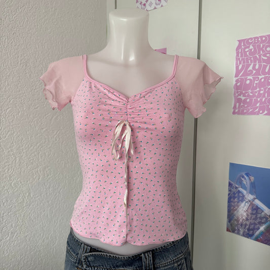 Pink summer Tshirt (S/M)