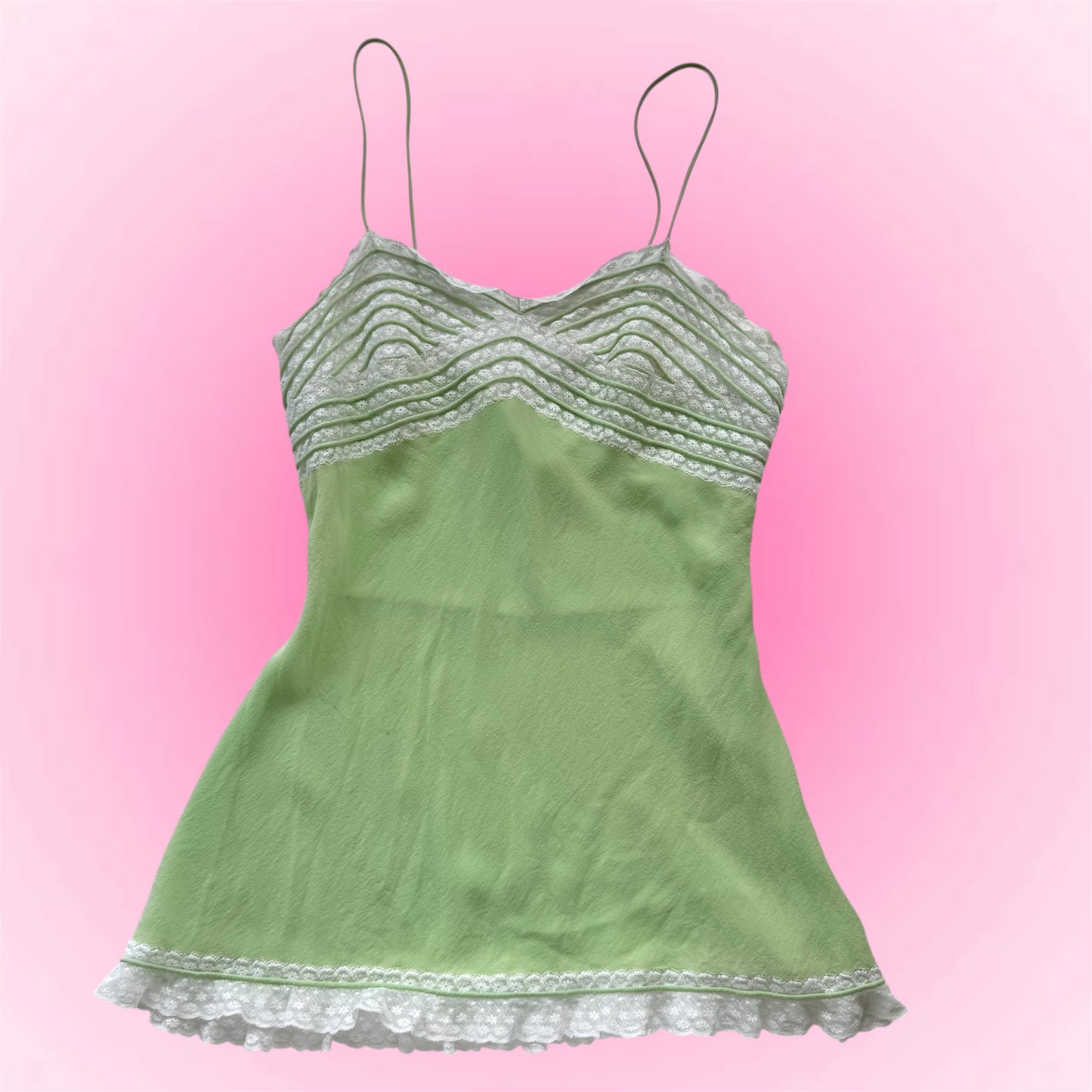 Green cute Top (XS)