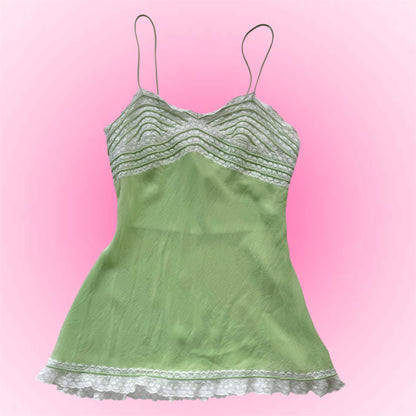 Green cute Top (XS)