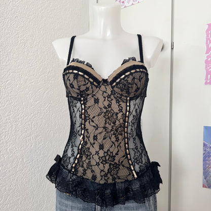 Beautiful lace corset (75B)