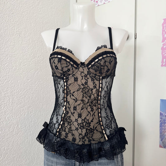 Beautiful lace corset (75B)