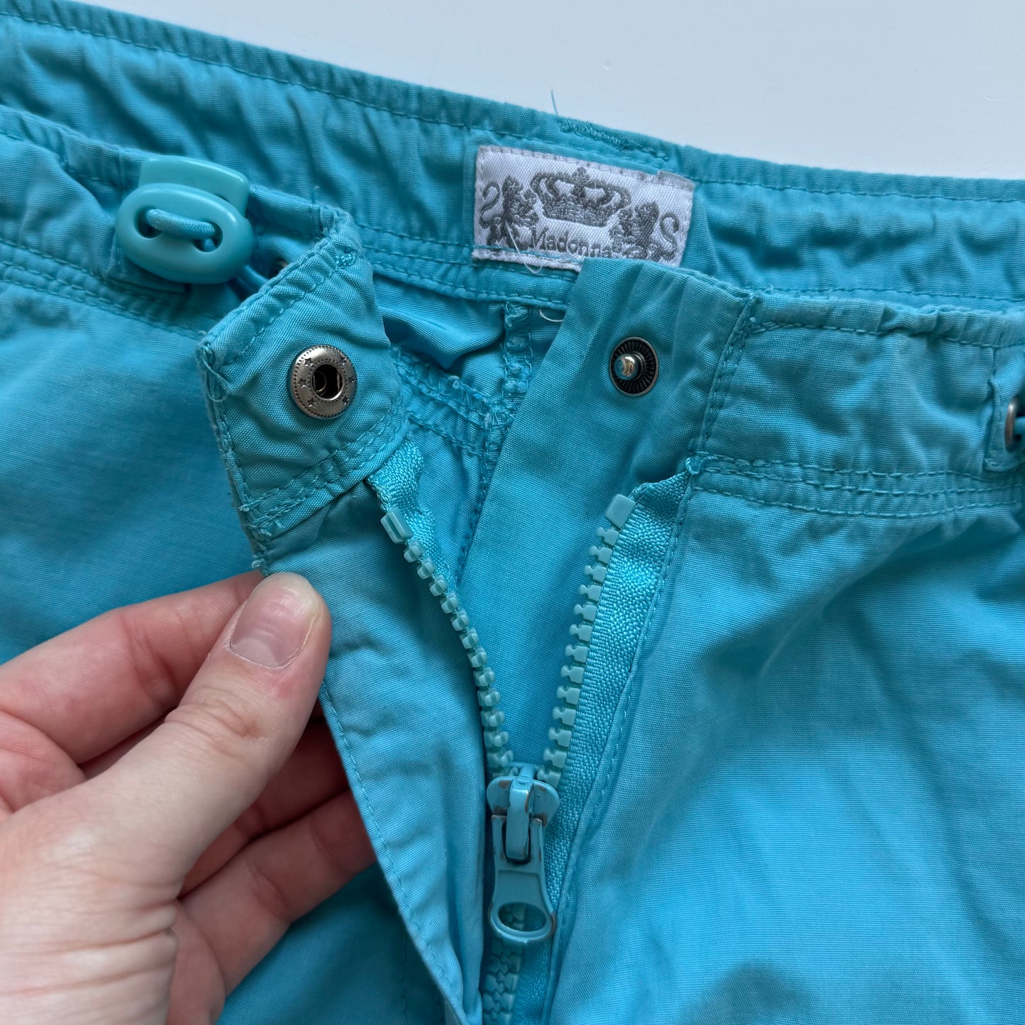 Turquoise Wide Leg Pants (M)