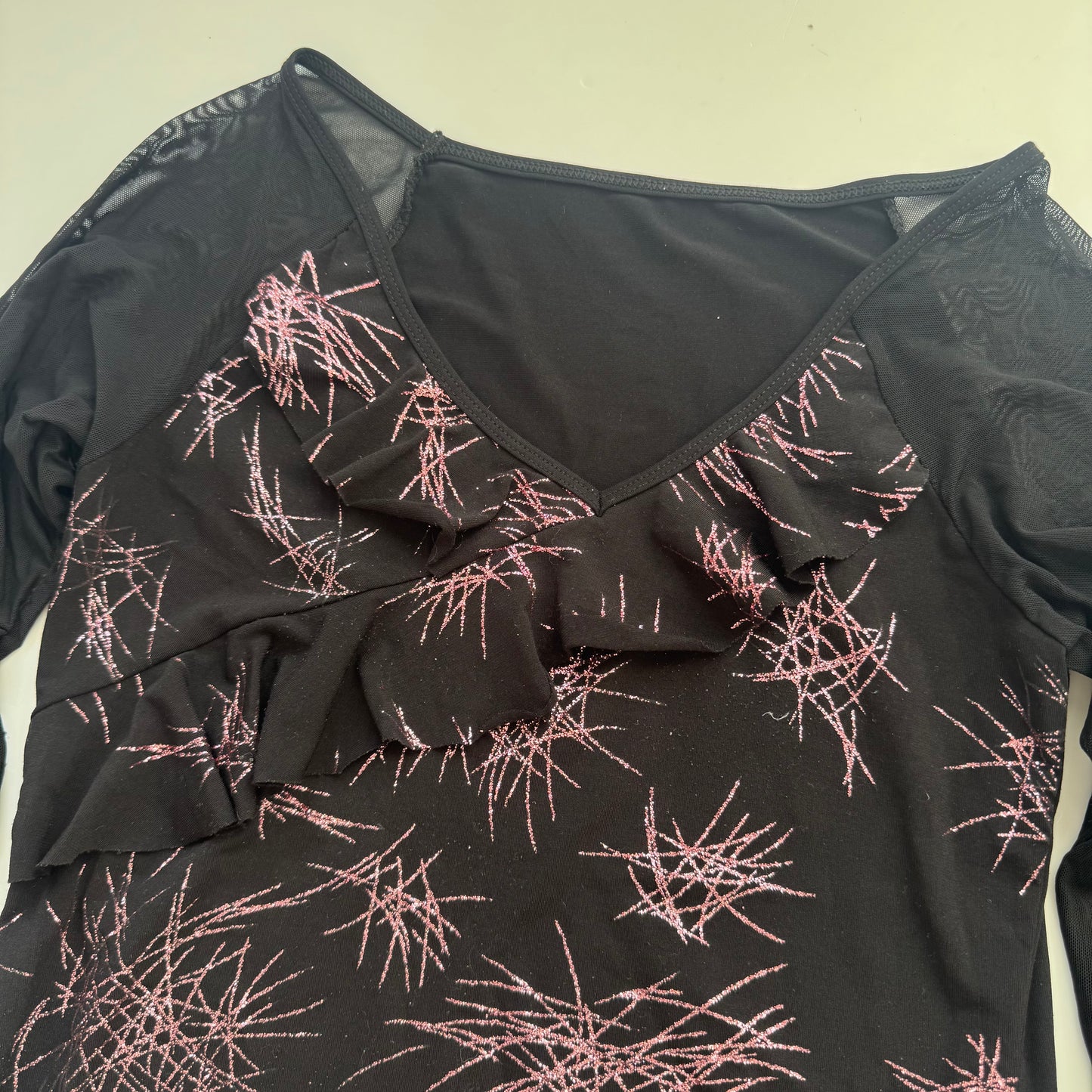 Glittery Y2k longsleeve (S)