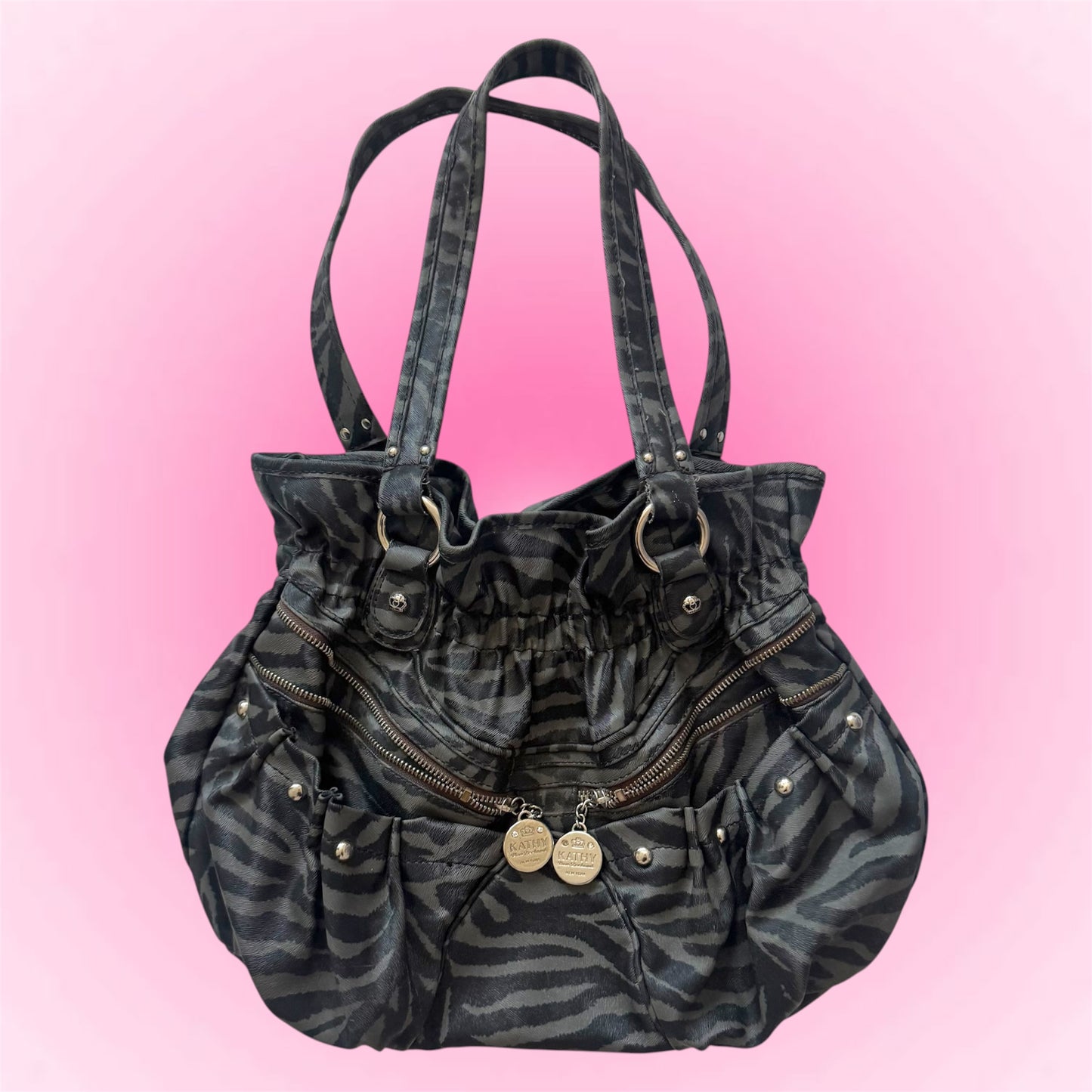 Zebra Print Y2k Bag