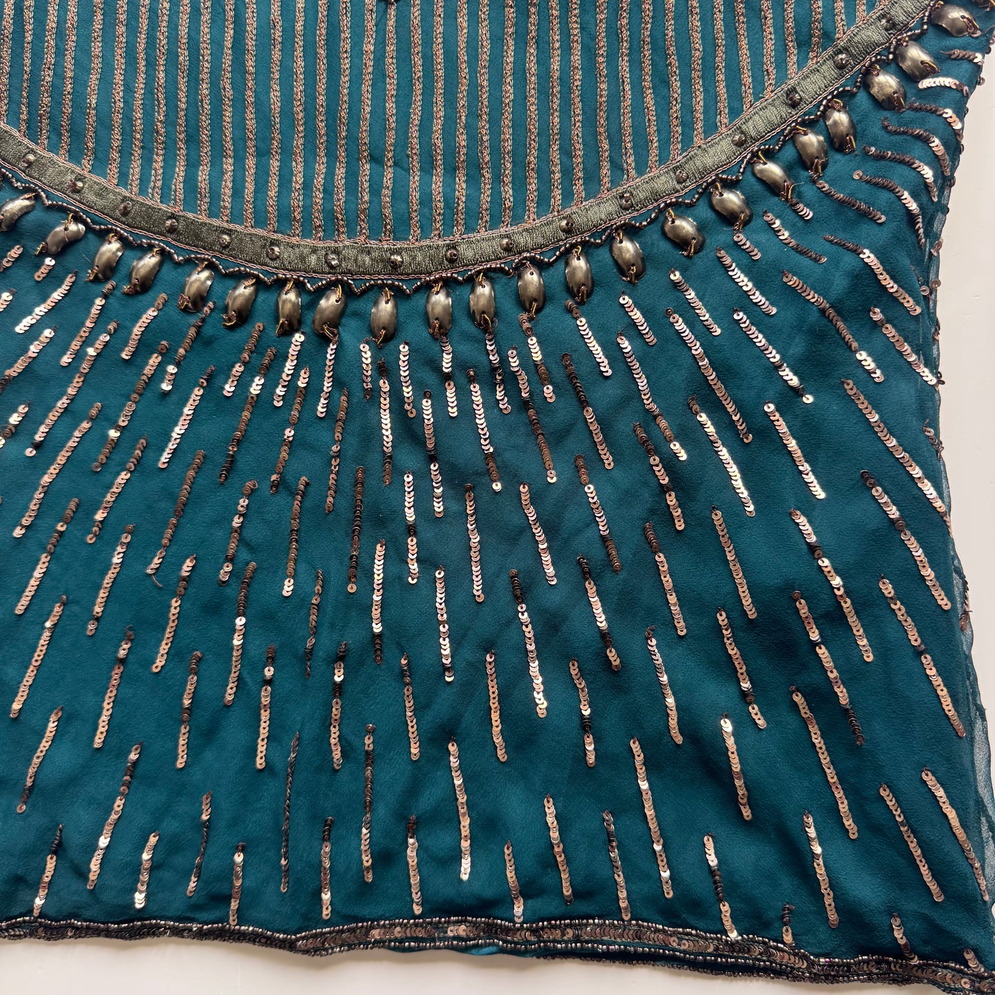 Beaded Silk Camisole (M)