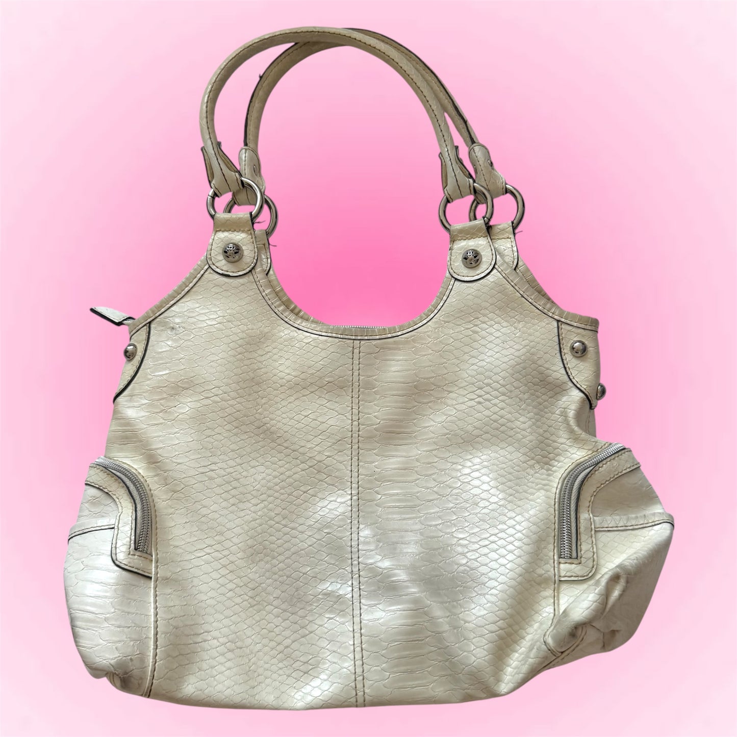 Cream Y2k Shoulder Bag