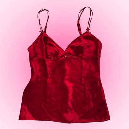 Red cami top (S) New with tags